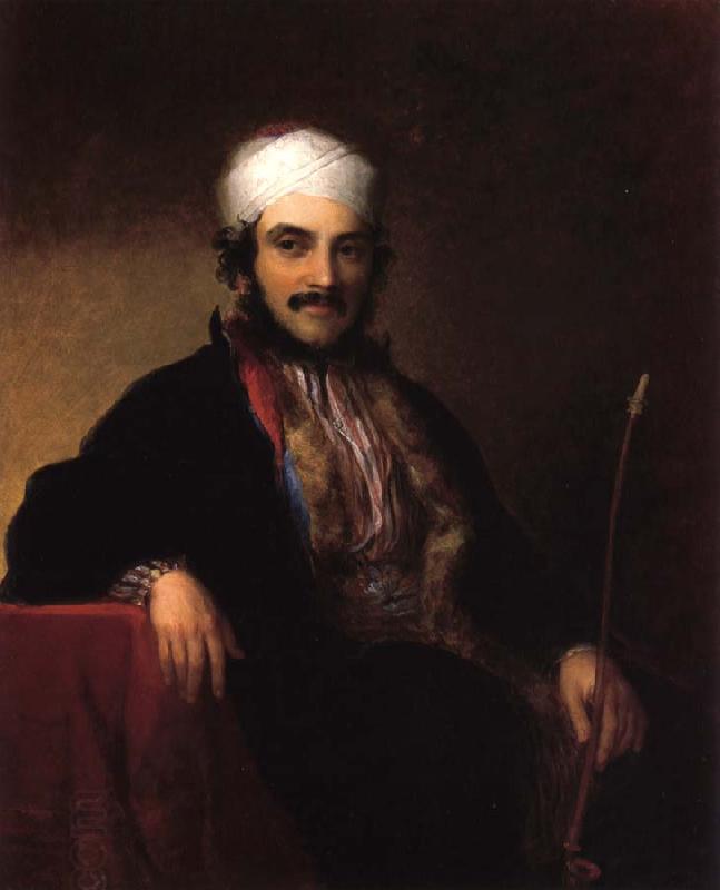 Asher Brown Durand Portrait of Isaac Edrebi of Morocco China oil painting art